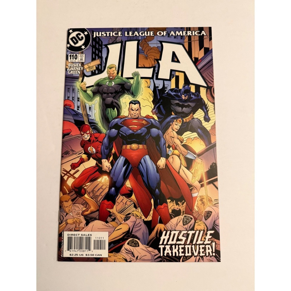 Justice League of America JLA‎ Comic Book 110 Hostile Takeover DC Comics